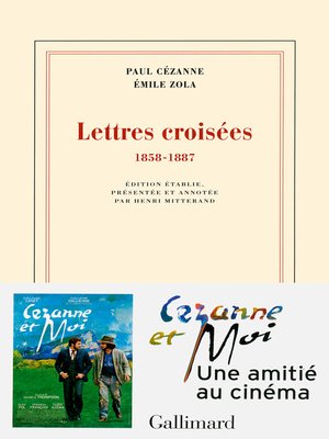 cover image of Lettres croisées (1858-1887)